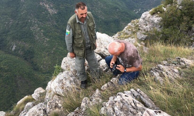 The team Natura 2000 on field work in the NP Mavrovo (September, 2016)